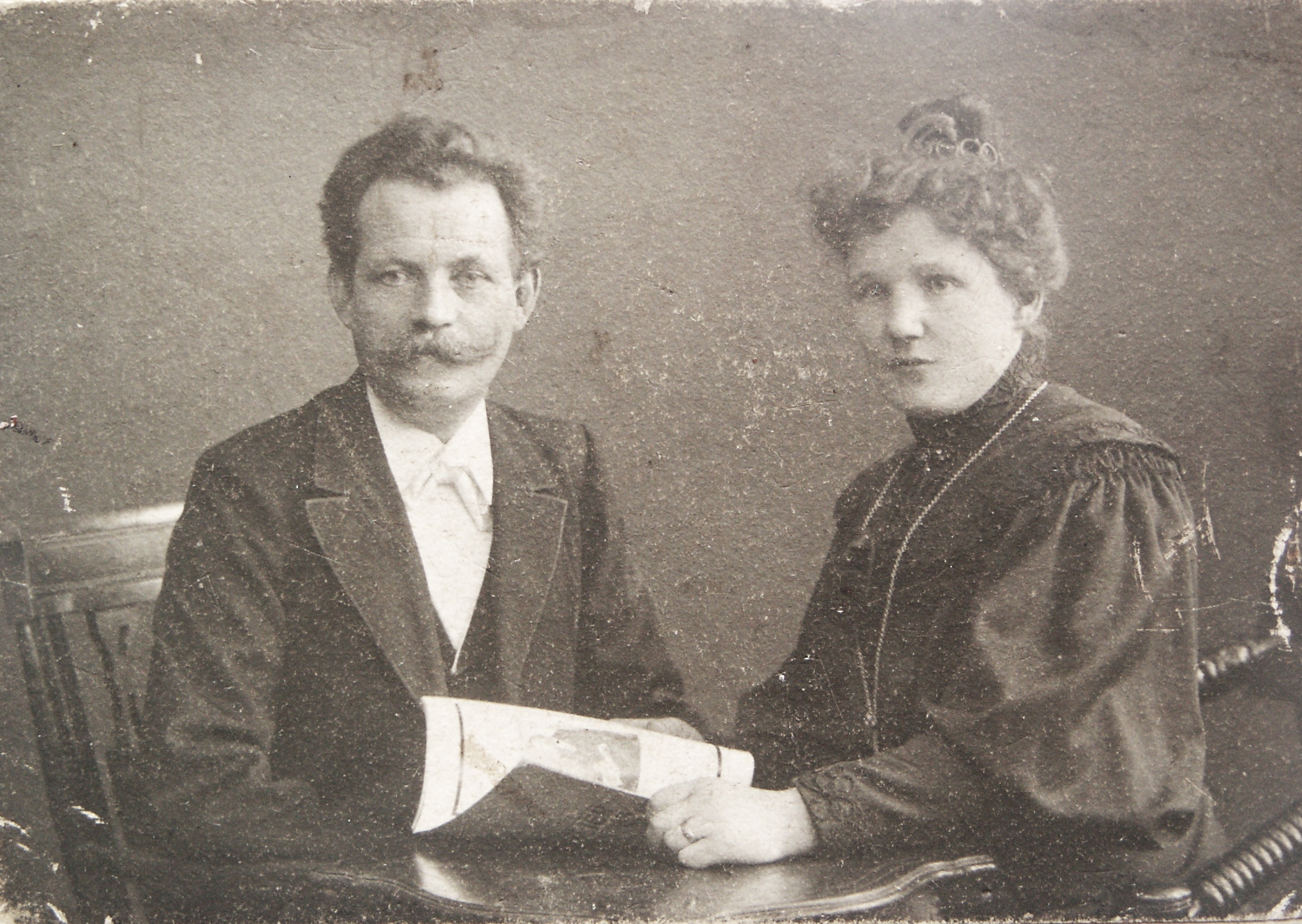 z mężem Marchlewskim Stanisławem